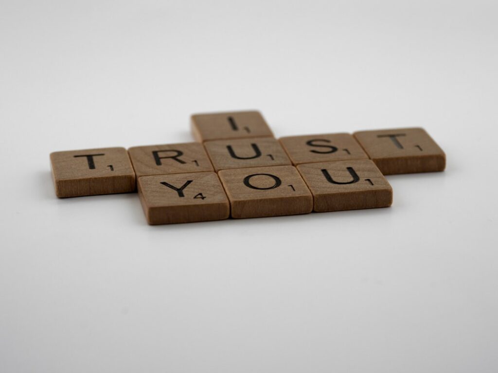 Photo customer trust